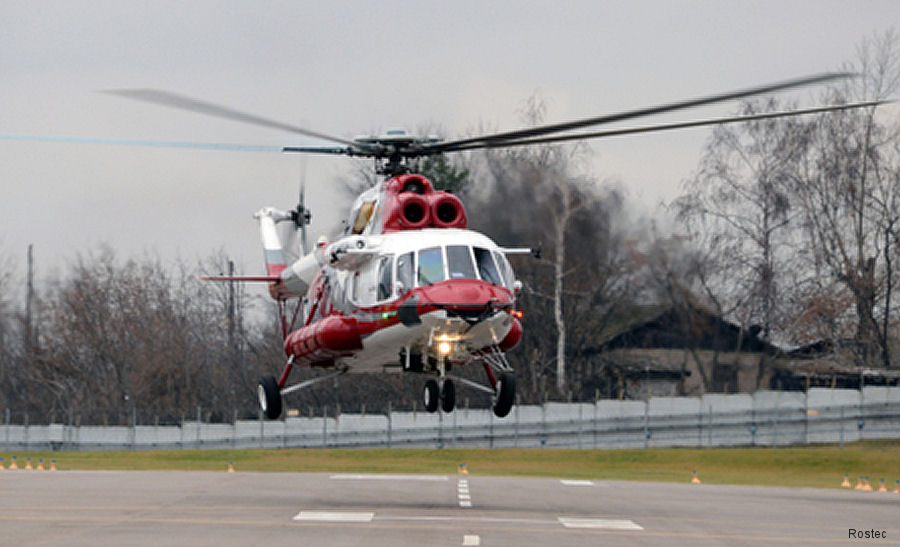 Russian Helicopters obtained a type certificate for the Mi-171A2 helicopter in a convertible configuration from the Federal Air Transport Agency of the Russian Federation (Rosaviatsia)