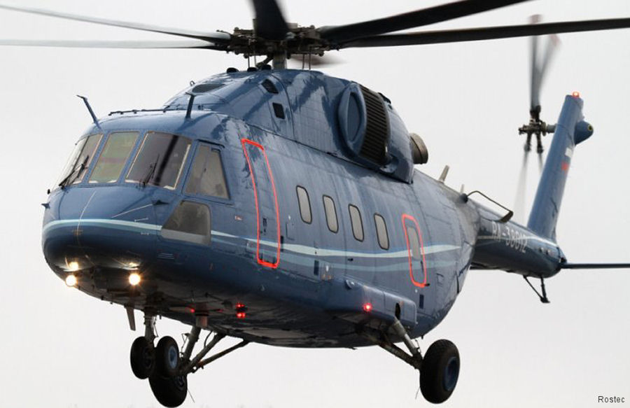 Mi-38T in Production