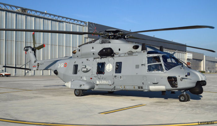 Italian Navy Received First MH-90A MITT