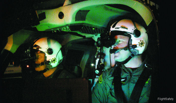 FlightSafety NVG Training for  Bell 212/412 and H135