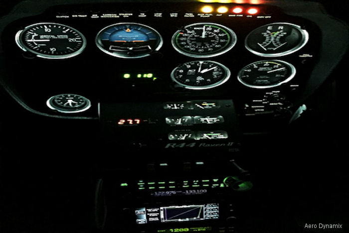 Aero Dynamix Night Vision Lighting System for R44