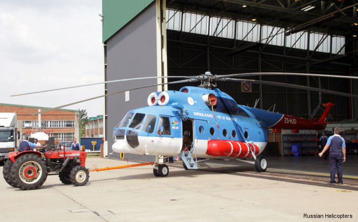 Russian Helicopters in Middle East and Africa