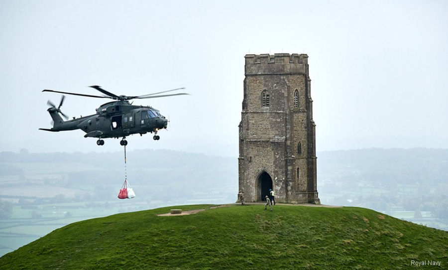 846 NAS’ Merlin Helps Iconic Somerset Site