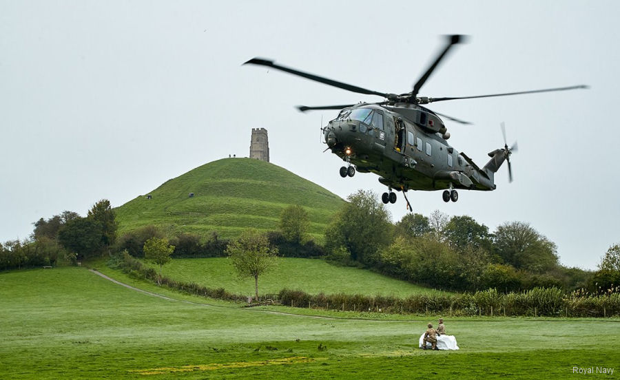 846 NAS’ Merlin Helps Iconic Somerset Site