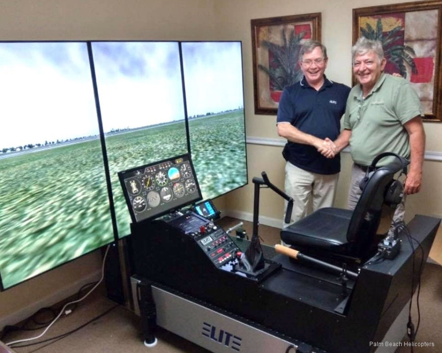 Palm Beach Helicopters Receives Simulator