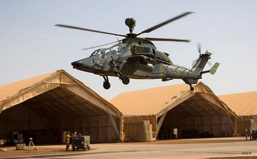 German Tiger Crashes in Mali, Two Peacekeepers Killed