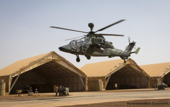 German Army Tigers Arrived  to Gao in Mali