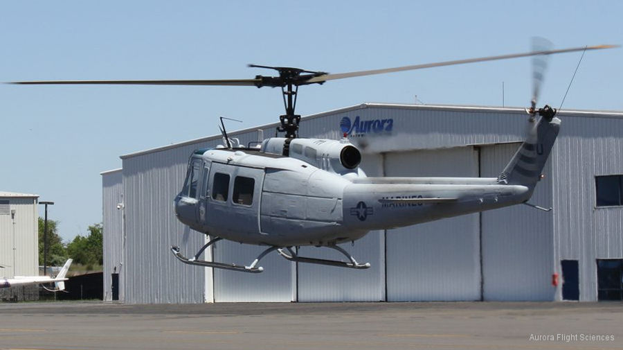 FAA Grants Airworthiness Certificate for Aurora’s Optionally-Piloted UH-1H