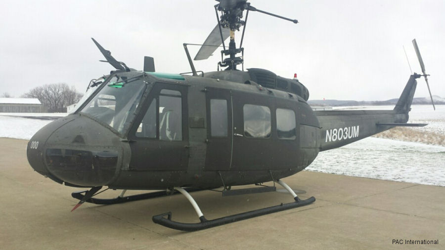 Facelift for Michigan State Police Huey
