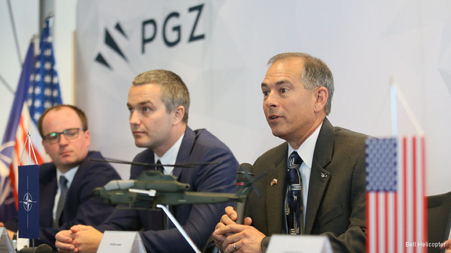 Bell Helicopter and PGZ Sign Letter of Intent for UH-1Y Cooperation