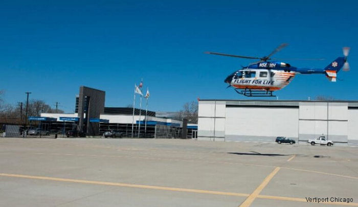 Flight For Life Recognized Vertiport Chicago