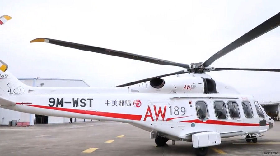 AW189 First Demo Flight in China