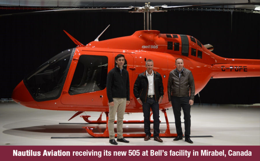Nautilus Gets First Bell 505 in Asia Pacific Region