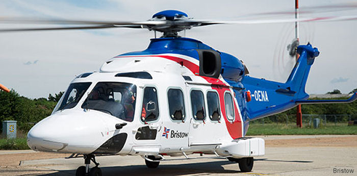Bristow AW189 with New Terminal at Aberdeen