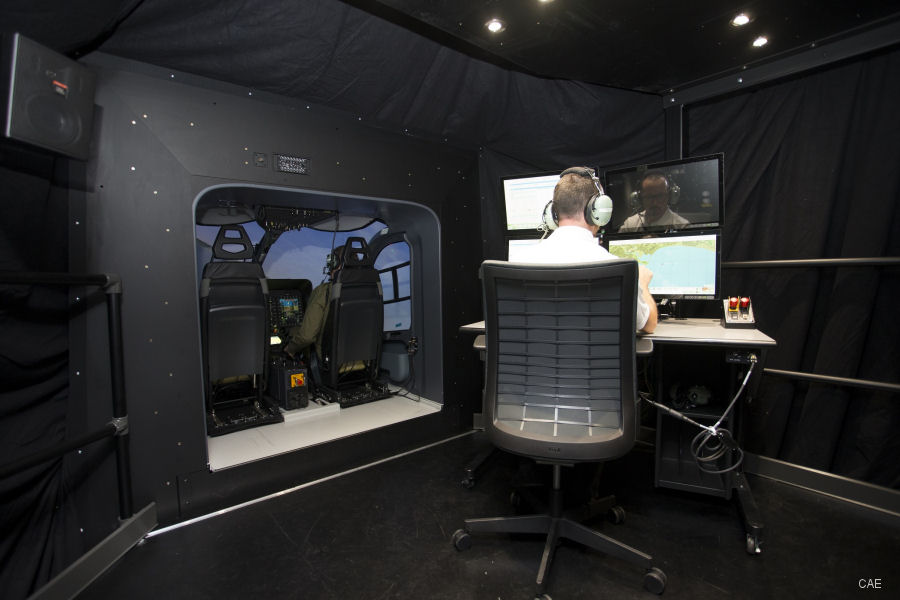 CAE 700MR Simulator for Military Helicopter Training