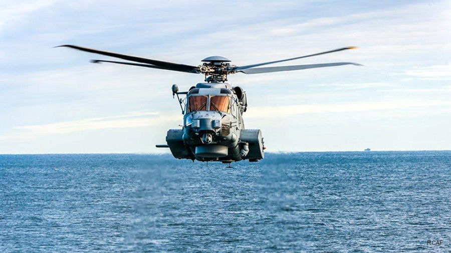First Deployment of Canadian CH-148 Cyclone