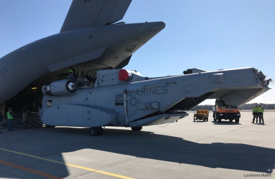 CH-53K Arrives in Germany for International Debut
