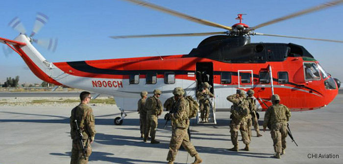 CHI Aviation S-61 to Support US Military in Afghanistan