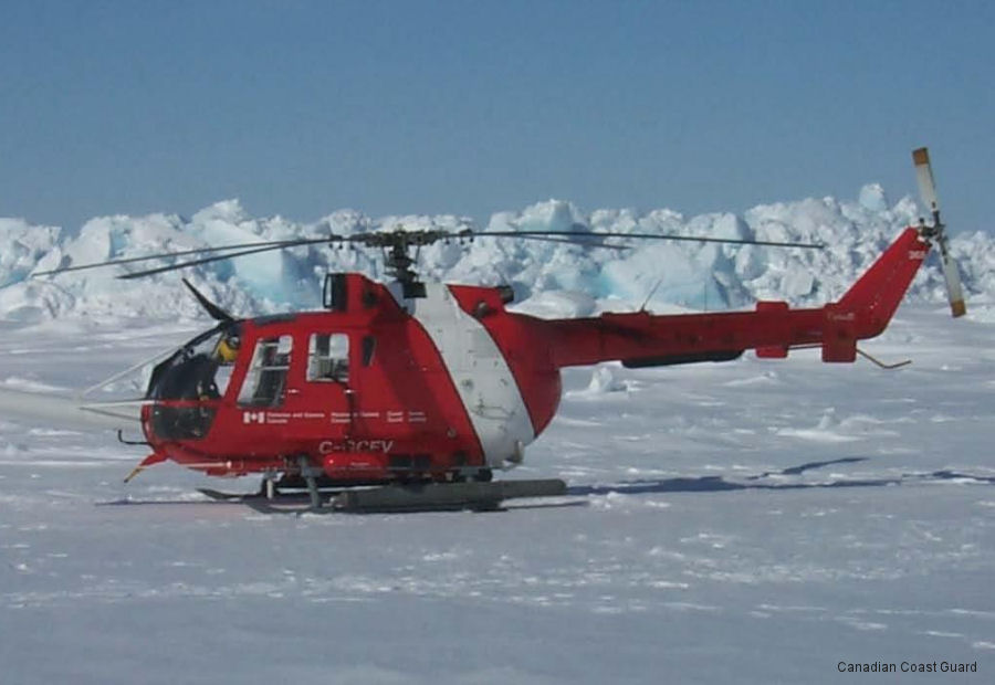 Canadian Coast Guard Donated Ten Bo105