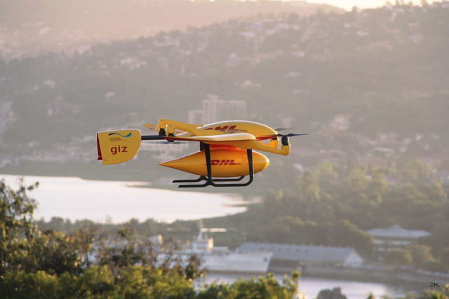DHL Drone Delivered Medicines in Africa