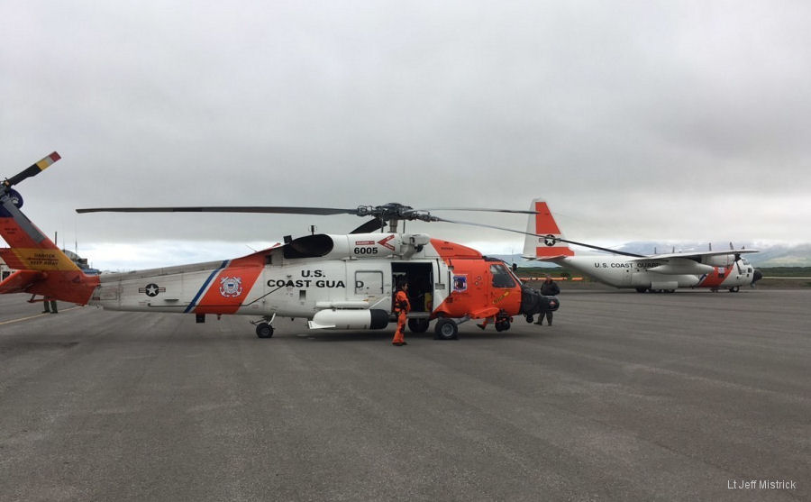 Jayhawk Transits 1,200 miles to Rescue Fisherman