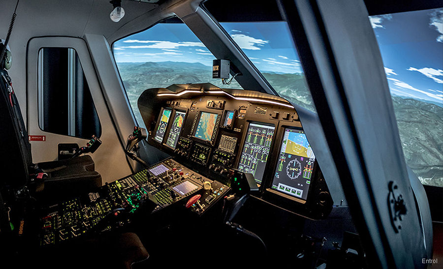 Entrol AW139 Simulator Granted ENAC Certificate