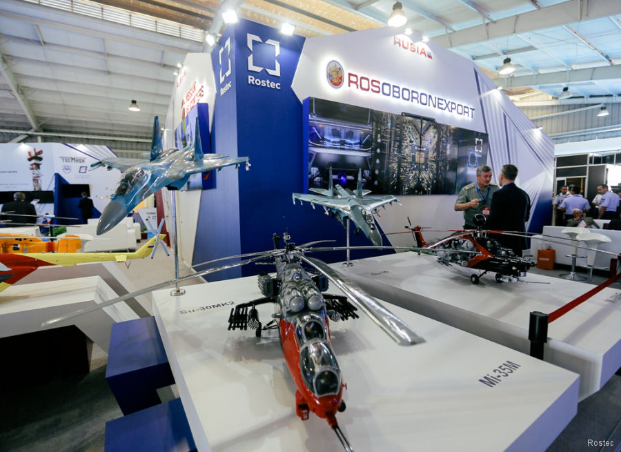 Russian Helicopters at FIDAE 2018