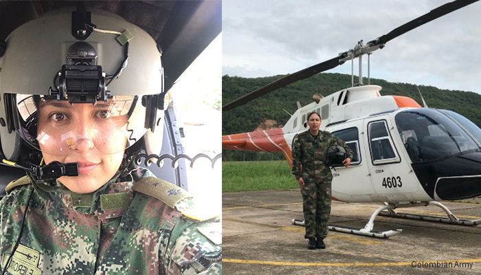 First Female Helicopter Pilots in Colombia and Costa Rica