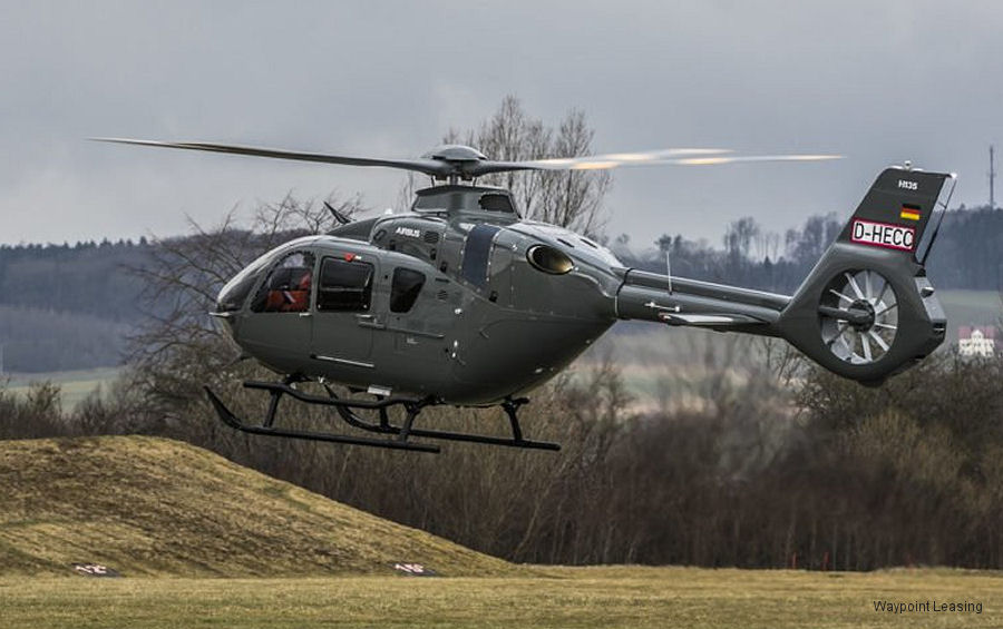 Waypoint Delivers H135 Trainer to ADAC