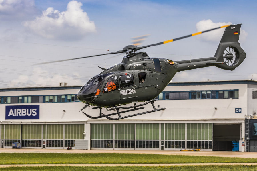Fifth and Final H135 Trainer to Bundeswehr