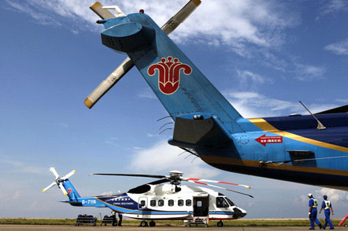 Heli-One Support for China Southern Airlines <span class=nobr>S-76/92</span>