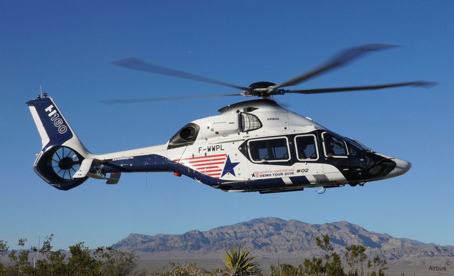 H160 in Las Vegas for Heli Expo 2018