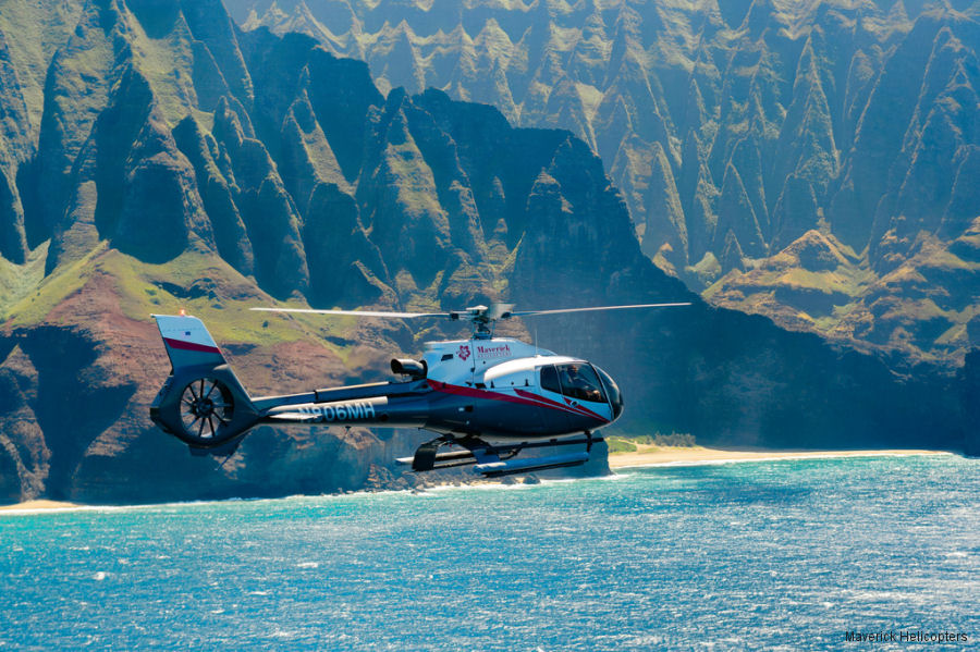 Maverick Helicopters Now at Kauai, Hawaii