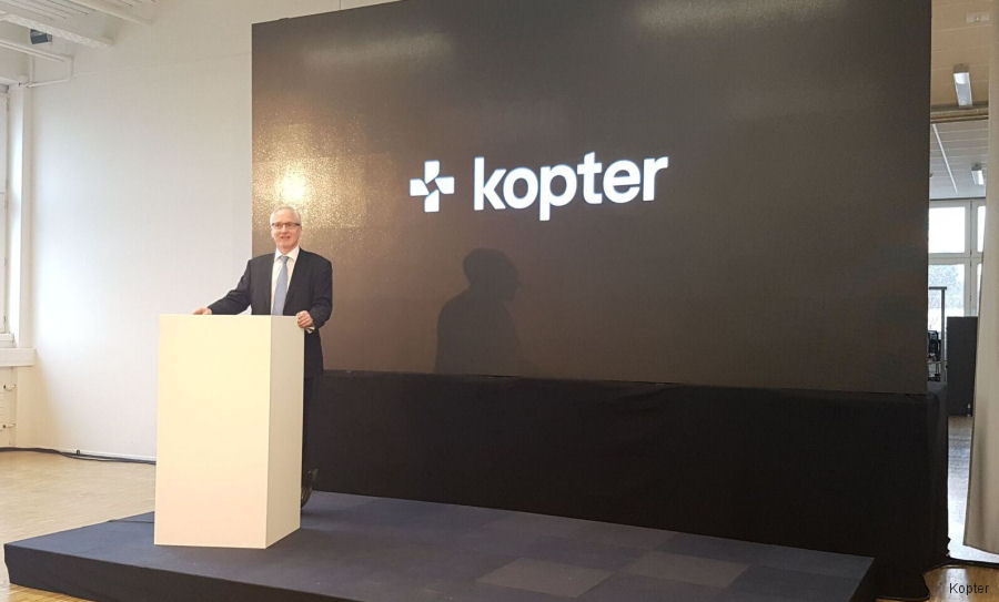 Marenco Swisshelicopter (MSH) Rebrands to Kopter