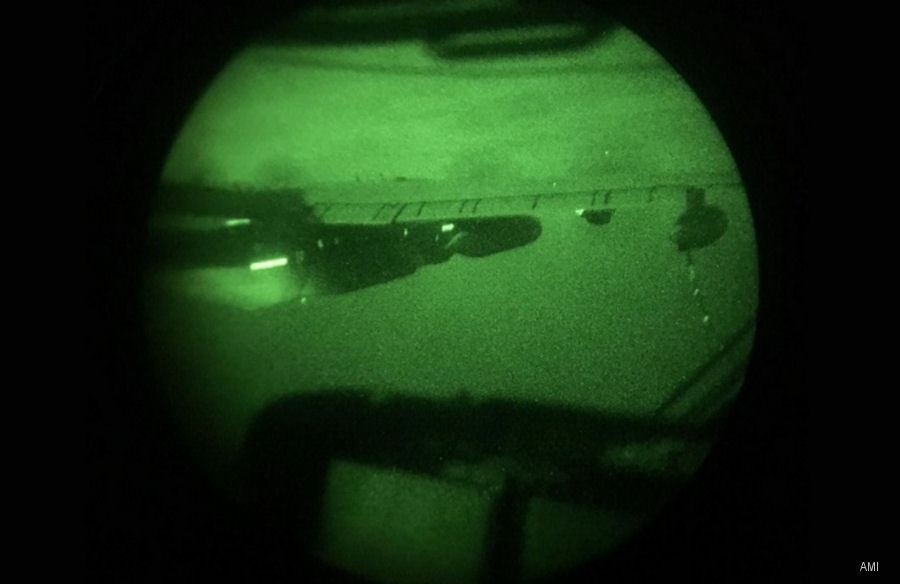 Night Aerial Refueling Capability for Italian HH-101