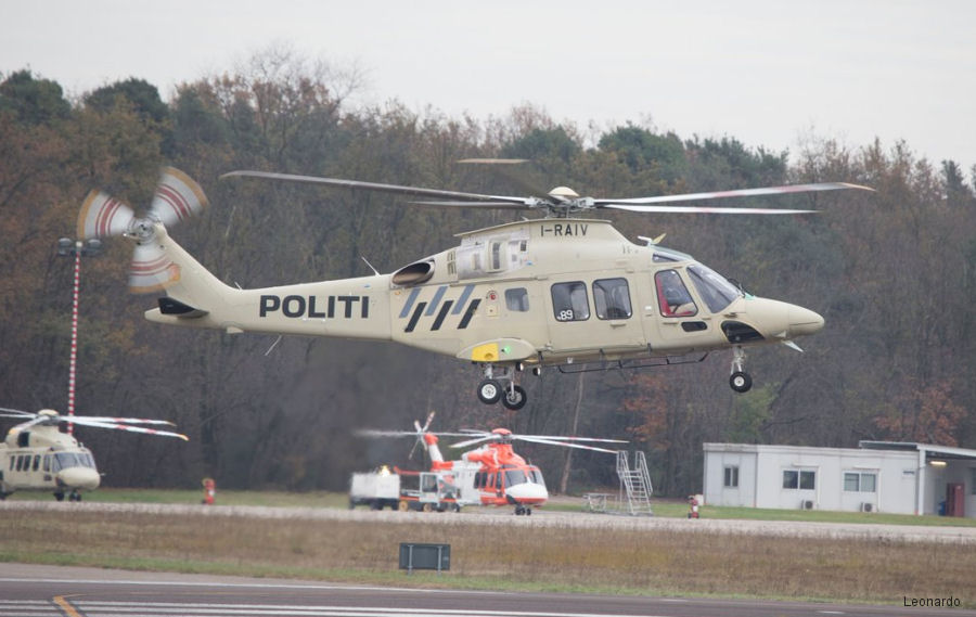 First Flight of Norwegian Police AW169