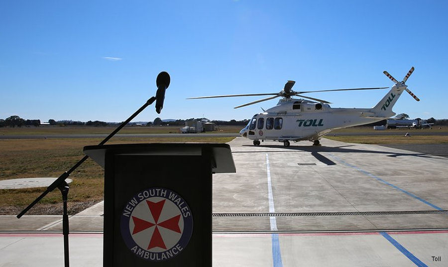 NSW Toll Rescue Helicopter Base Opening