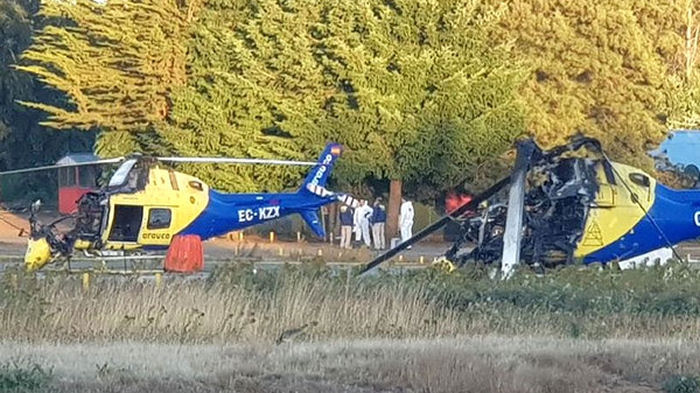 Activists Destroyed Helicopters During Pope’s Chile visit