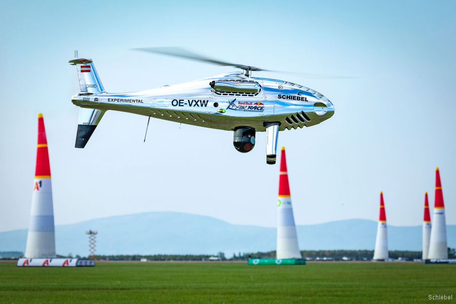 Camcopter S-100 at Red Bull Air Race 2018