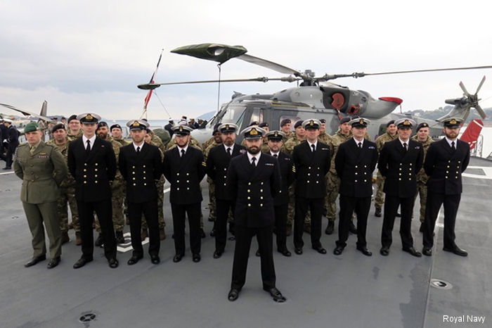 Wildcat Embark on French Ship for Pacific Deployment
