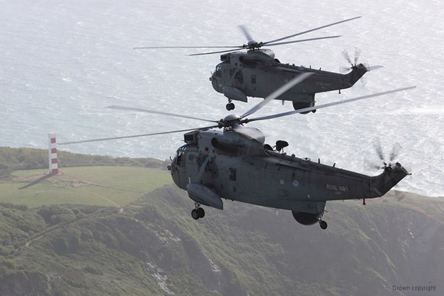 Sea King Flypast Ends 49 Years of Service