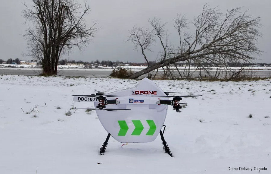 Drone Delivery Canada Expands Testing to USA