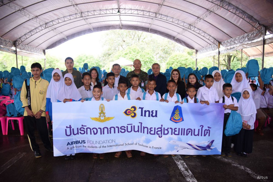 Airbus Foundation Helping Children in Thailand