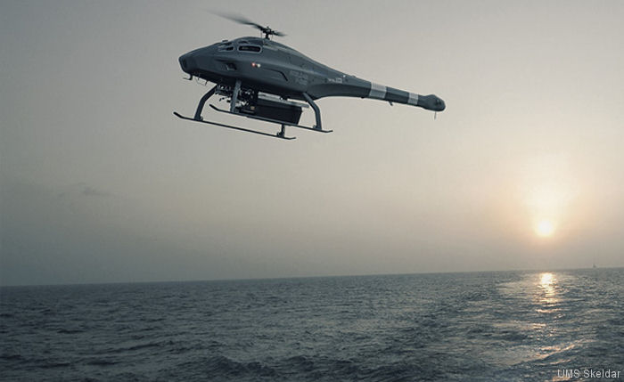 German Navy Acquired UMS Skeldar V-200 Drone