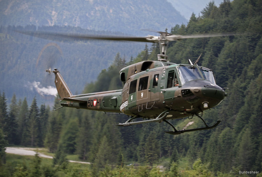 Austrian Air Force Upgrades AB212 Helicopter