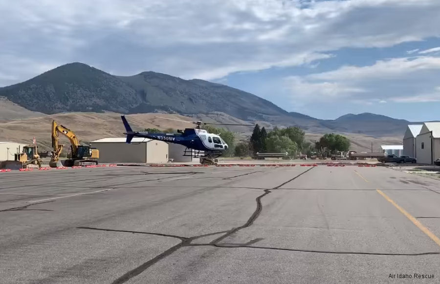 Air Idaho Rescue New Base at Salmon