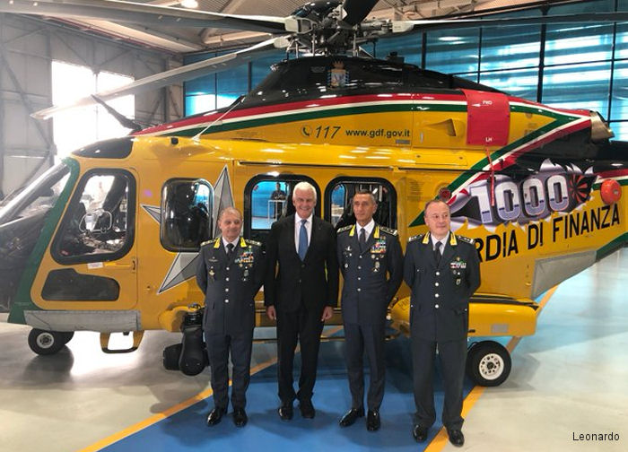 1000th AW139 Goes to the Italian Customs