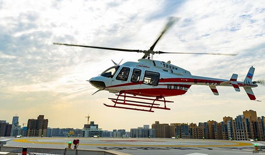 Med-Trans in Bell 407 Medical Training in China