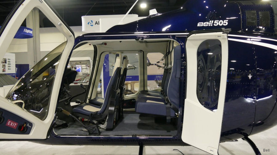 Mecaer VIP Bell 505 at Heli-Expo 2019
