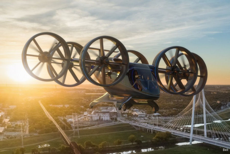 Bell Nexus, The Future Air Taxi, Unveiled at CES 2019